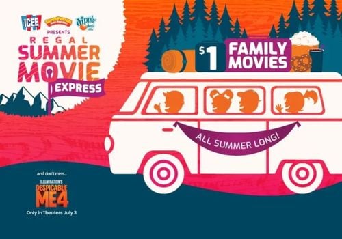 Regal Cinemas Summer Movie Express $1 Family Movies