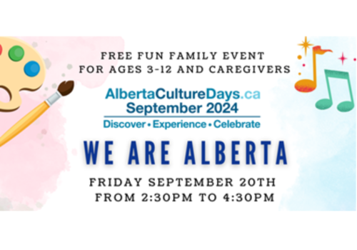 Chestermere Library Alberta Culture Days Event