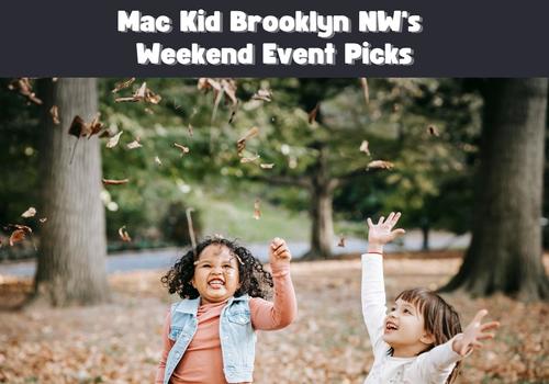 Fall Weekend Event Picks - kids playing in leaves