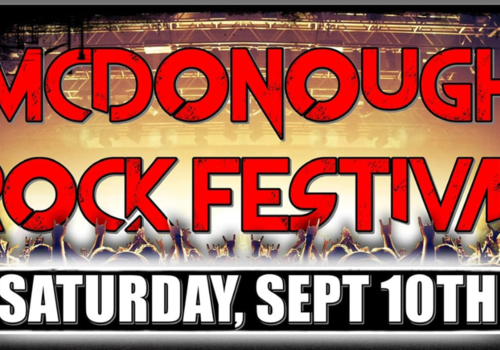 McDonough  Rock Festival Banner