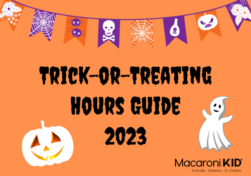 Fox Valley Area Trick or Treating Hours for 2023