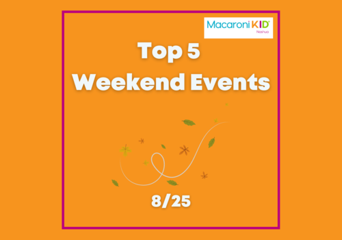 Top 5 Weekend Events 8/25
