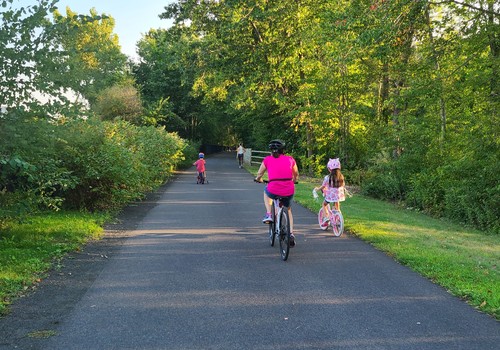 Rails to Trails Cheshire Bike Path