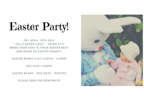 Easter Party at the Jolly Roger Land Indoor Play Center in Union City