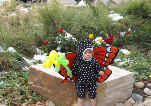 Kaity as a Toddler Butterfly