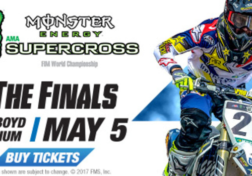 Monster Energy Supercross Finals Sam Boyd Stadium Las Vegas