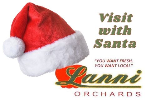 Visit with Santa at Lanni Orchards
