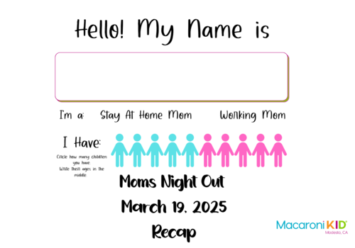 Moms night out recap