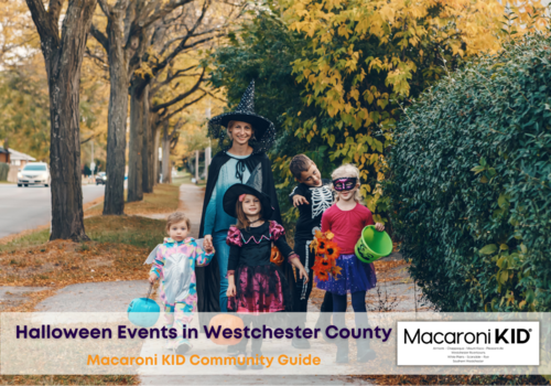 Children trick-or-treating for halloween