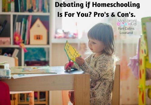 Debating if Homeschooling Is For You? Pro's & Con's.