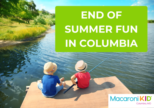 End of summer fun in Columbia