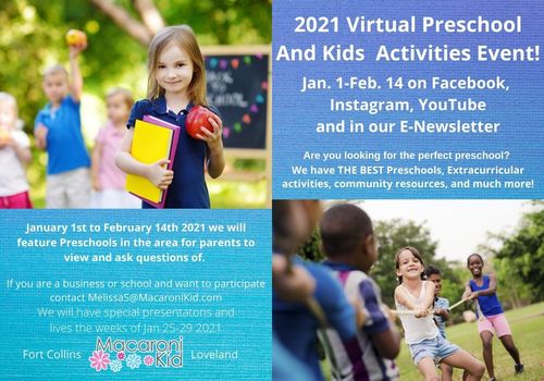 2021 Virtual Preschool Fair