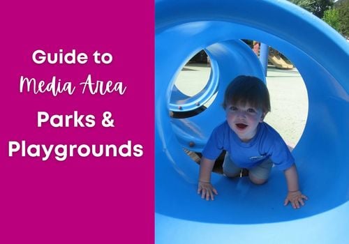 Media area parks and playgrounds