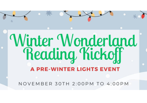 Chestermere Library Winter Wonderland Reading Kickoff Event