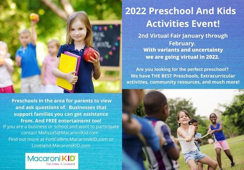 2022 Virtual Preschool Fair