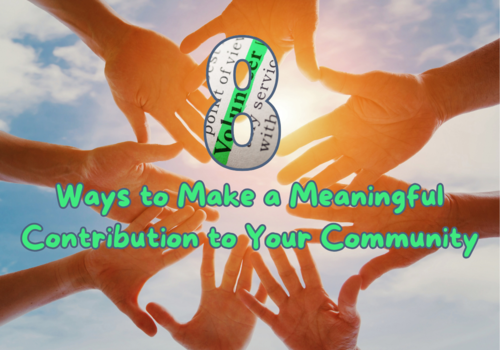 8 Ways to Make a Contribution to Your Community