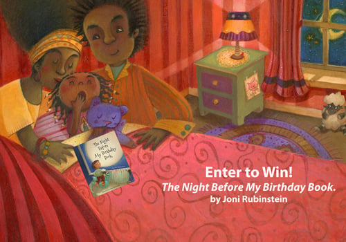 The Night Before My Birthday Book by Joni Rubinstein