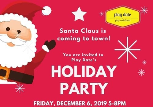 Play Date Santa Holiday Party