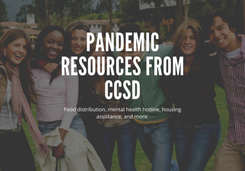 Mental health CCSD, food distribution CCSD