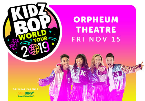 Kidz Bop World Tour 2019 at the Orpheum Theatre Nov 15, 2019 Boston, MA