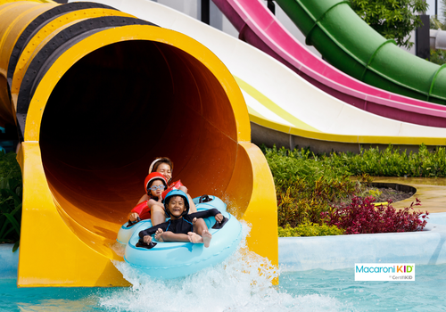 Water Park image with MK certifikid logo