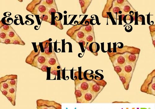 pizza night with littles