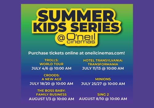 Summer Kids Series O'neil Cinemas
