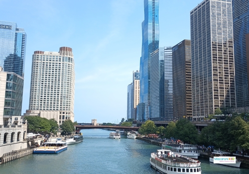 Chicago River from Bridge
