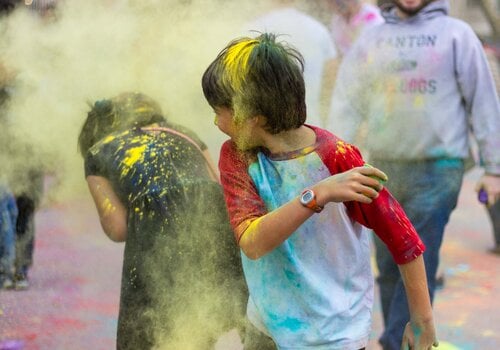 Holi at Brooklyn Children's Museum