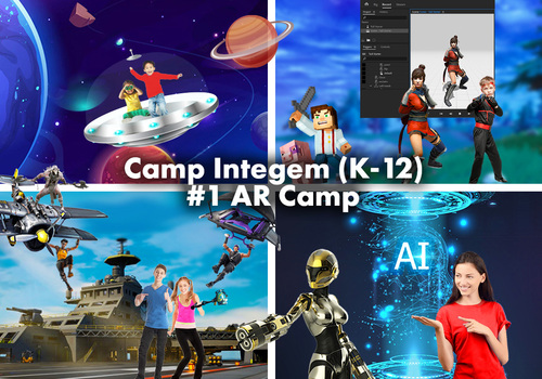 Camp Integem: #1 AR Coding, AI, STEM, Robotics, Art & Design Camp
