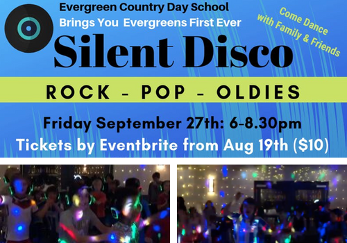 Evergreen Country Day School Silent Disco