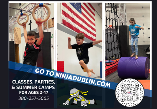 USA Ninja Dublin SUmmer Camps