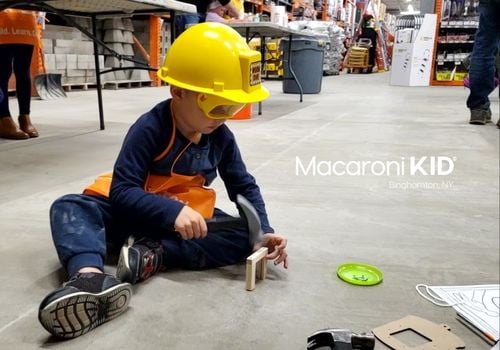 Free Kids DIY Workshops at Home Depot Johnson City NY