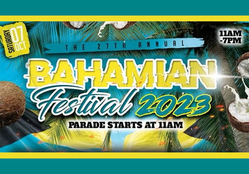 2023 Bahamian Festival poster