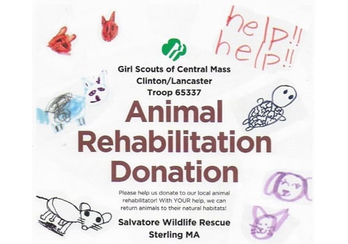 Animal Rehabilitation Donations Requested