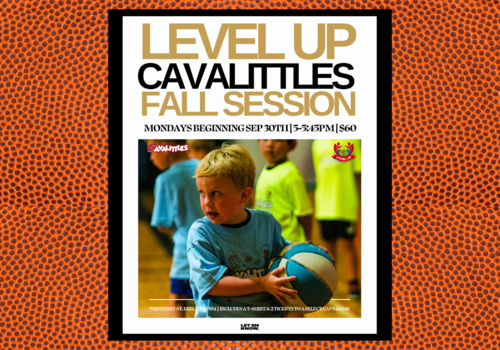 LEVEL up Cavalittles for kids ages 4-7 in Erie PA to learn basketball skills