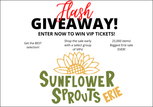 Sunflower Sprouts Erie Flash Giveaway
