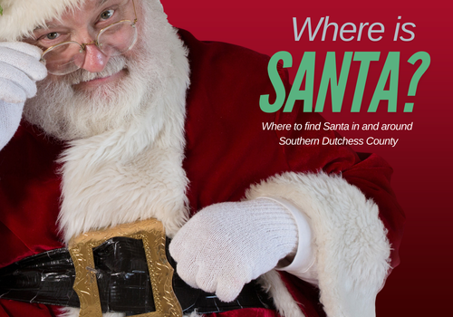 Santa Sightings, where to find santa claus in Southern Dutchess County