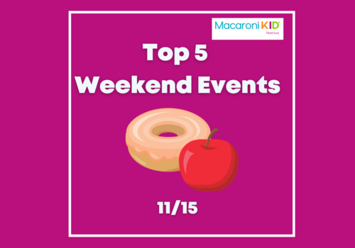 Top 5 Weekend Events 11/15