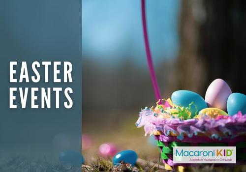 Easter egg hunt full basket