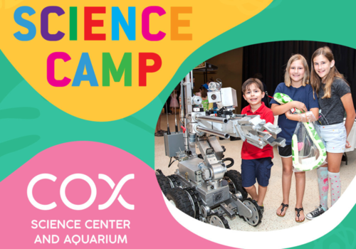 Cox Science Center and Aquarium Camps