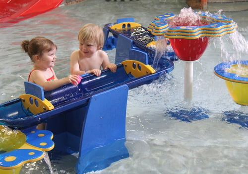Toddlers in Pool