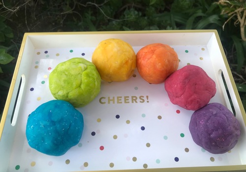 DIY, Crafts, Rainbow dough, best play dough ever, macaroni kid monterey park