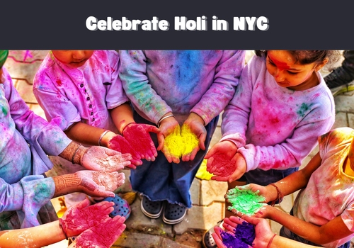 Celebrate Holi in NYC
