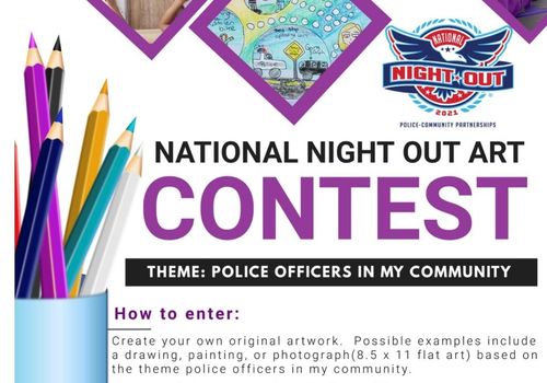 National Night Out Art Contest