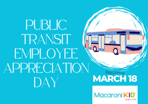 Public Transit Employee Appreciation Month graphic March 18, 2025