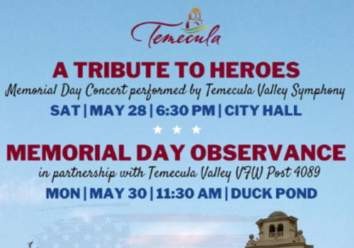 memorial day event in temecula