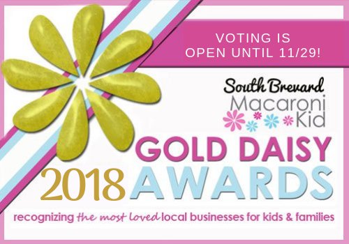 Gold Daisy Awards vote for your favorite local businesses in South Brevard Florida. Find your family fun® with Macaroni Kid South Brevard Florida