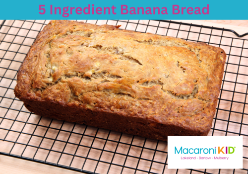 5 Ingredient Banana Bread