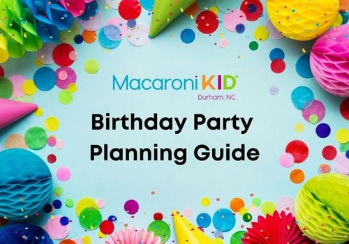 Kids Birthday Party Planning Guide Durham Chapel Hill NC
